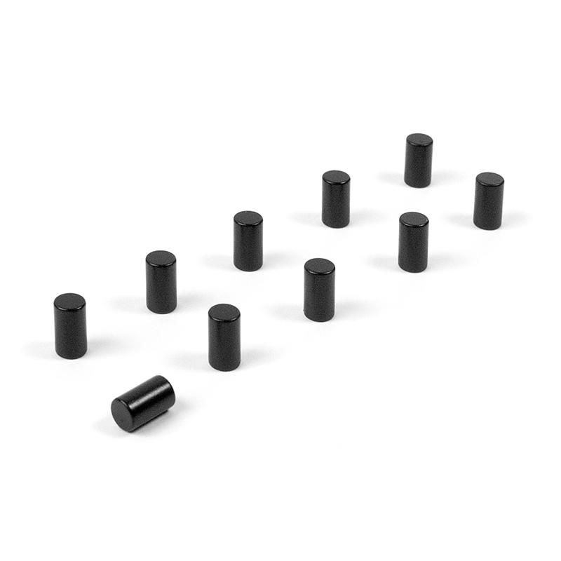Trendform Magnete MAGNUM 10er Set Schwarz