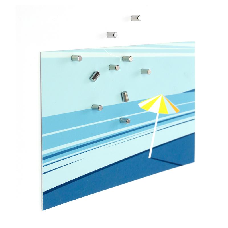 Trendform Magnete MAGNUM 10er Set Silbern