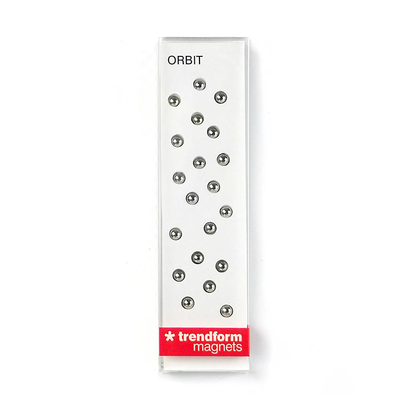 Trendform Magnete ORBIT 20er Set Silbern