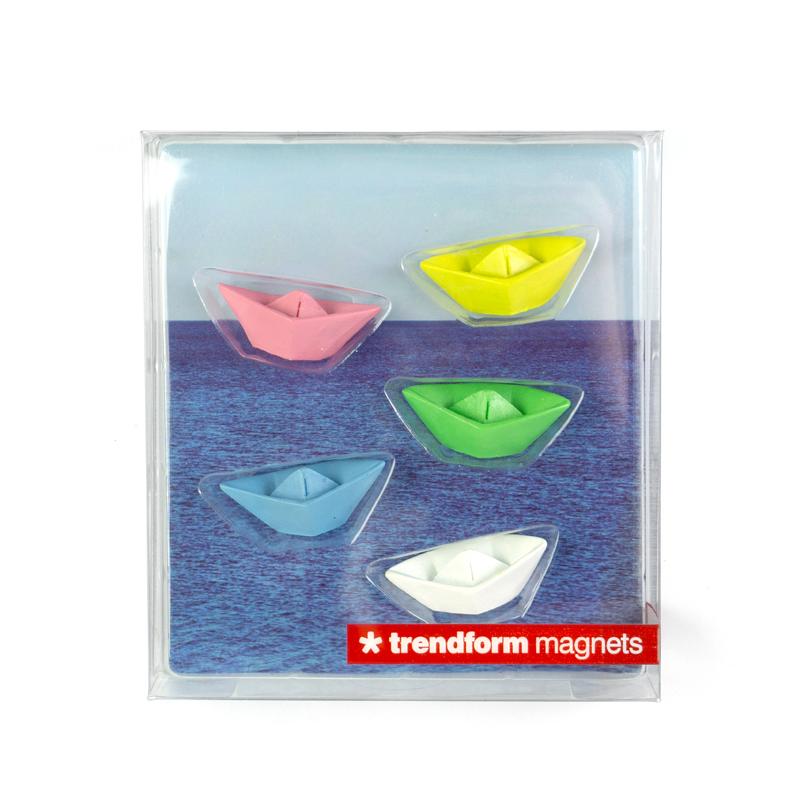 Trendform Magnete PAPER BOAT 5er Set