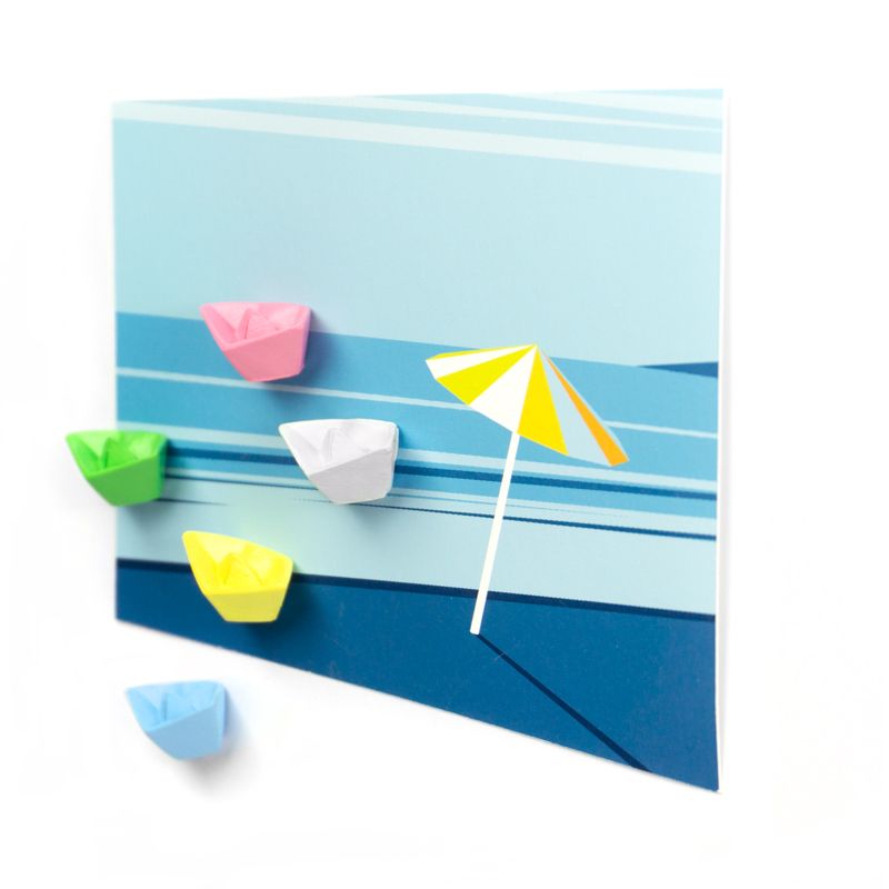 Trendform Magnete PAPER BOAT 5er Set