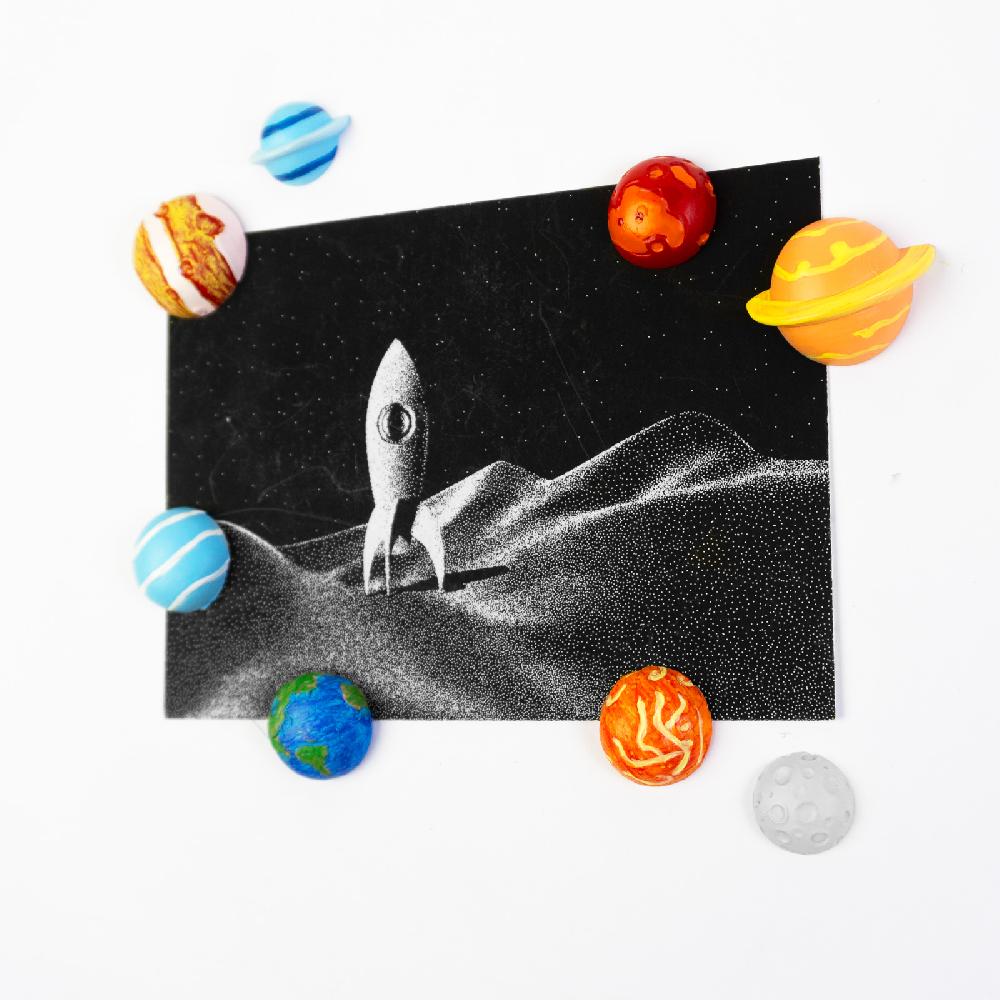 Trendform Magnete SOLAR SYSTEM 8er Set Multicolor