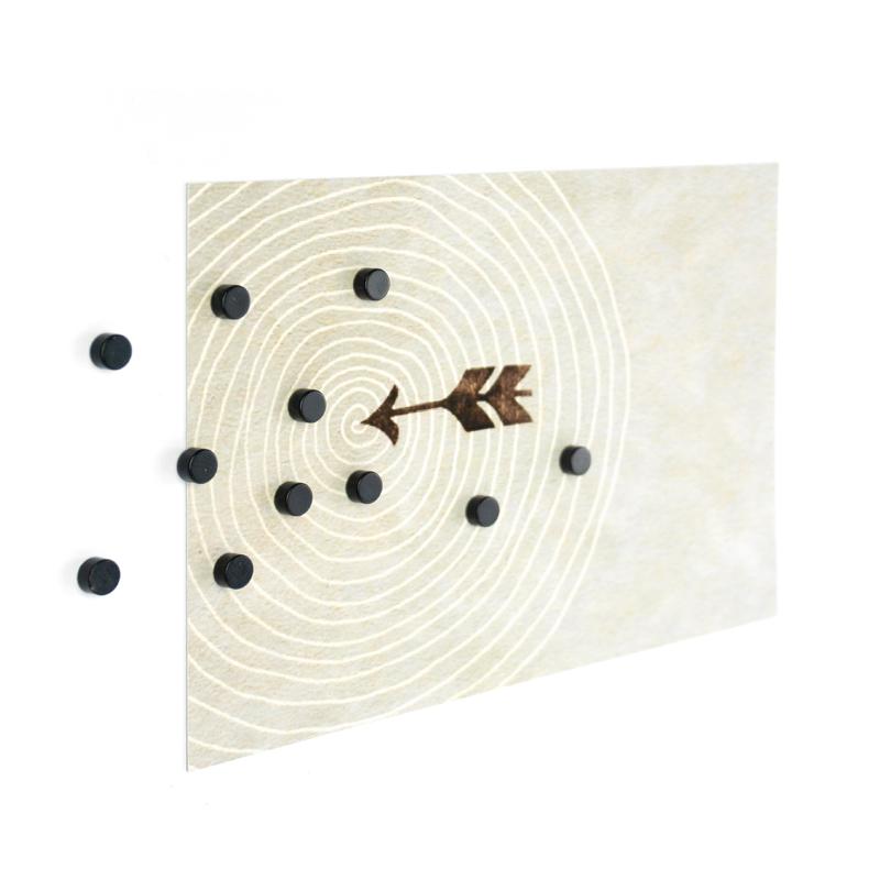 Trendform Magnete STEELY 10er Set Schwarz