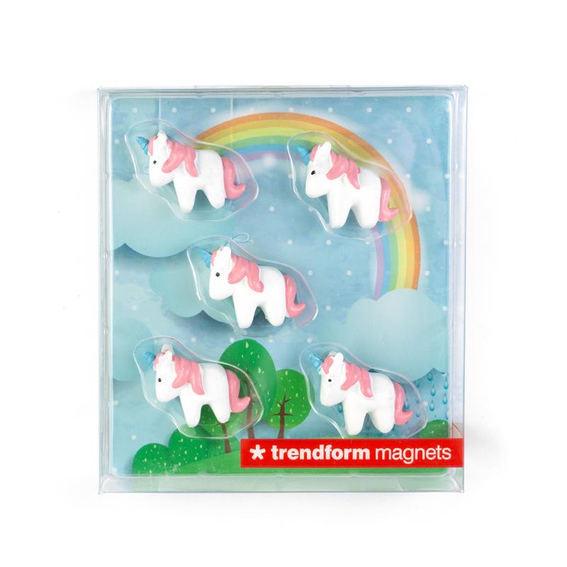 Trendform Magnete UNICORN 5er Set Weiss