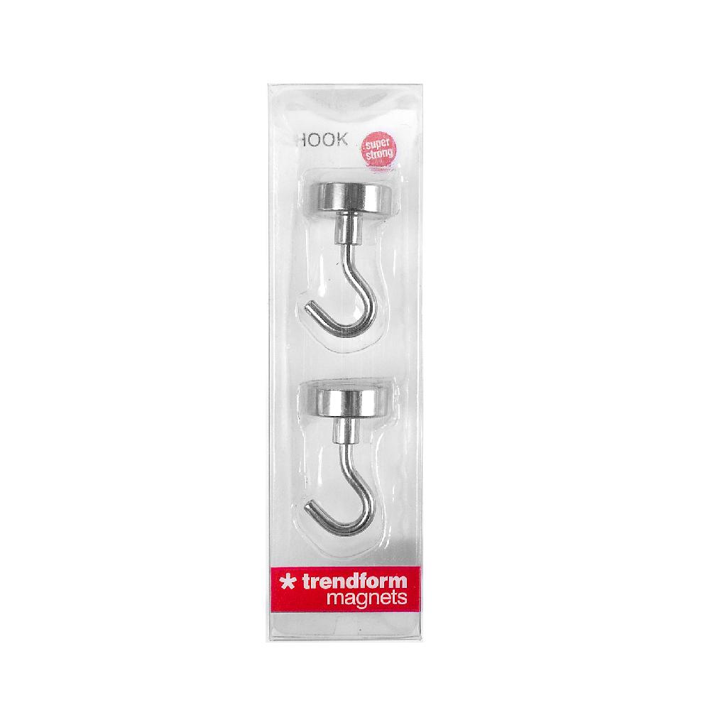 Trendform Magnethaken HOOK 2er Set Silber