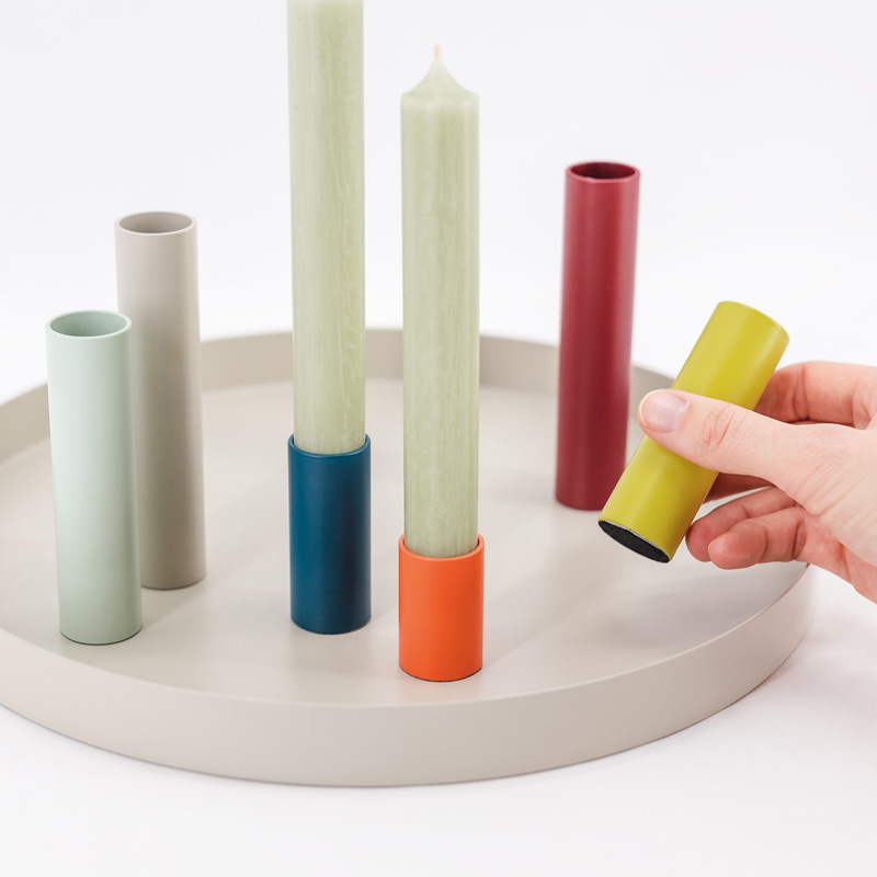 Trendform Magnetischer Kerzenhalter Luna 7er-Set