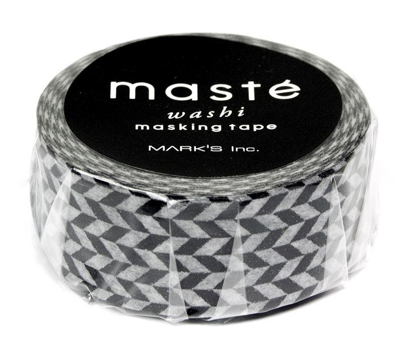 trendform Masking tape MASTÉ BASIC black/checkered