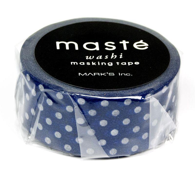 Trendform Masking Tape MASTÉ BASIC Navy/polka Dots
