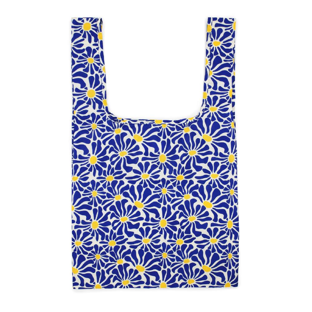 Trendform Medium Bag Abstract Flowers Blue