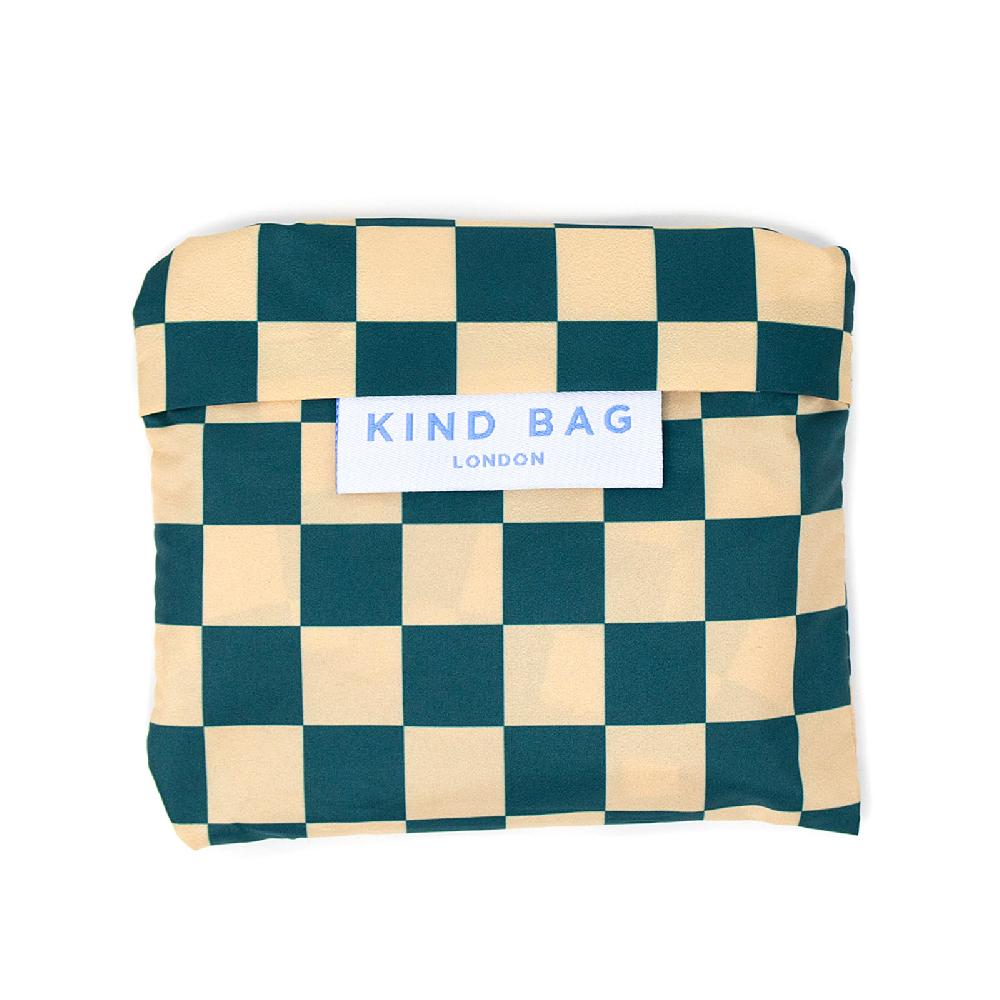 Trendform Medium Bag Checkerb. Teal & Beige