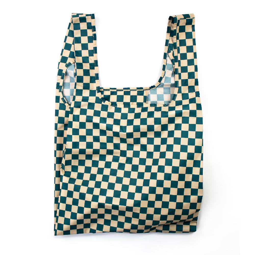 trendform Medium Bag Checkerb. Teal & Beige
