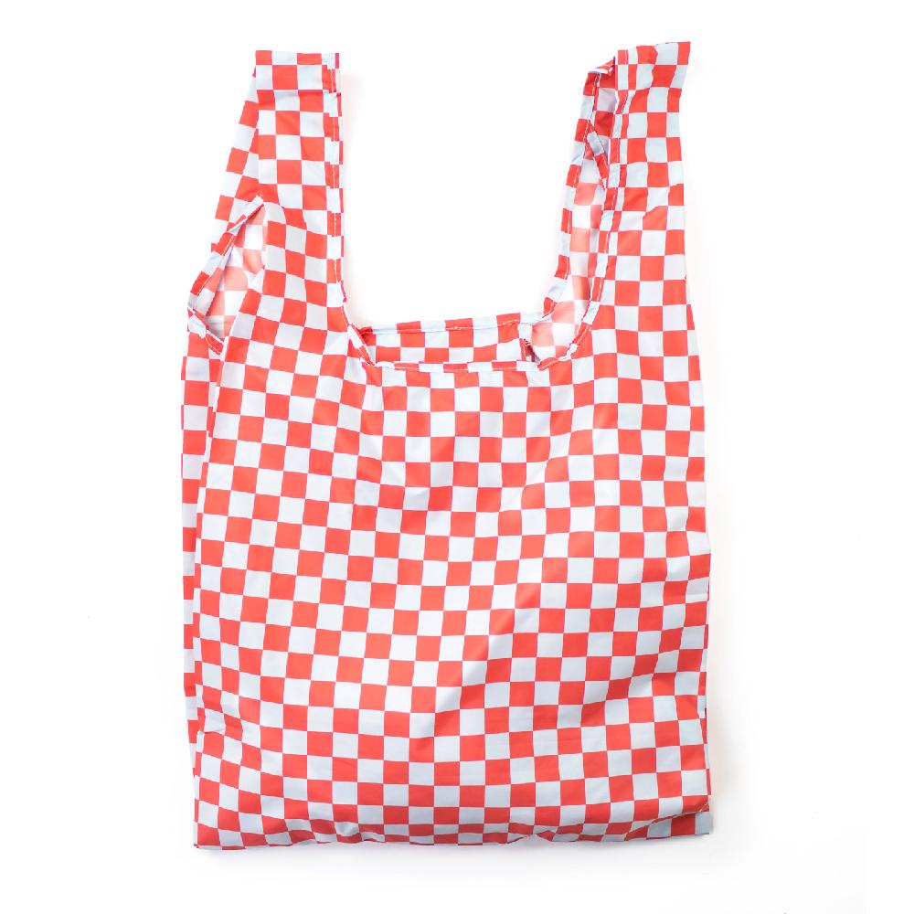 trendform Medium Bag Checkerboard red + Blue