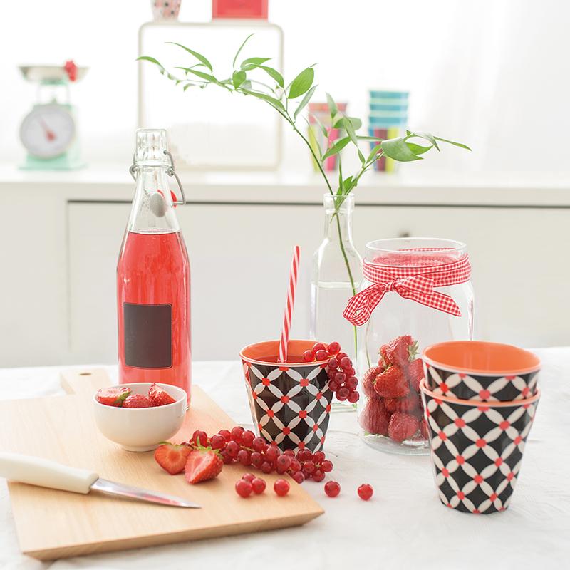 Trendform Melaminbecherset 4er Set Elise