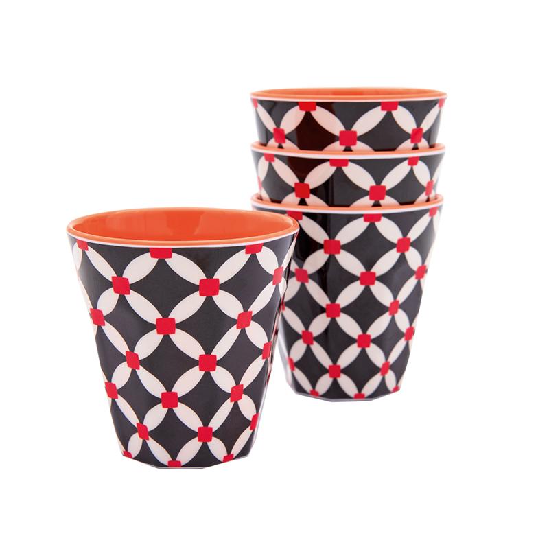 Trendform Melaminbecherset 4er Set Elise