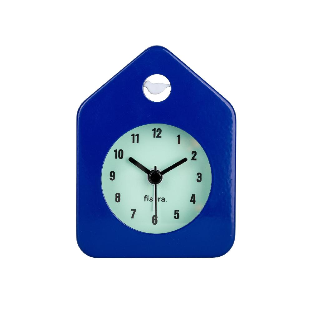 trendform MINI HOUSE ALARM CLOCK blue