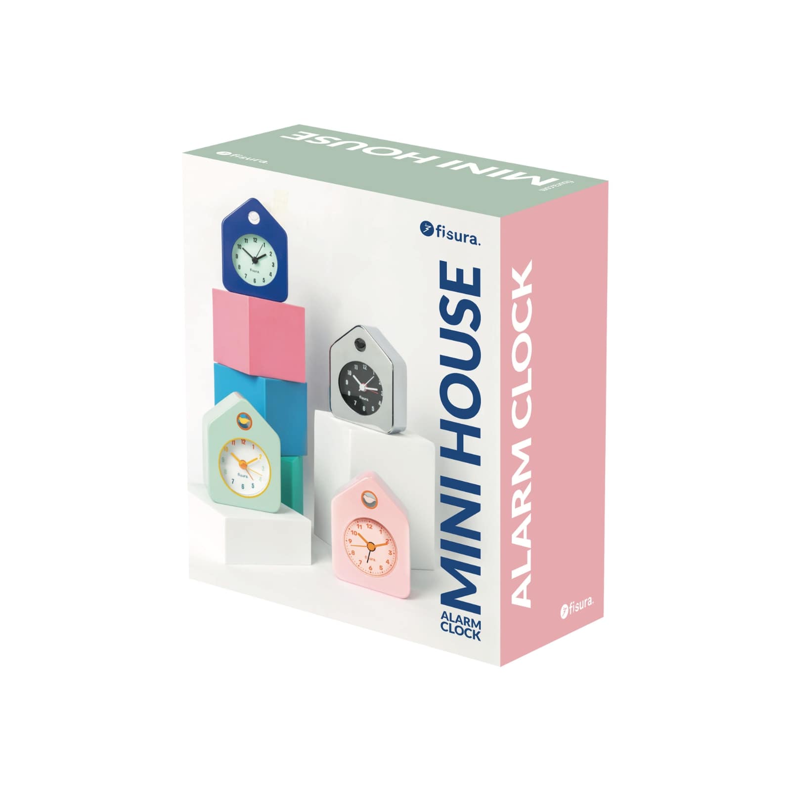 Trendform MINI HOUSE ALARM CLOCK Mint
