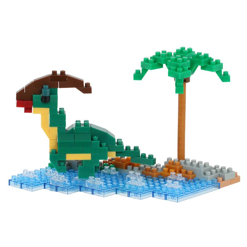 Trendform Mini NANOBLOCK Waterside Parasaurolophus