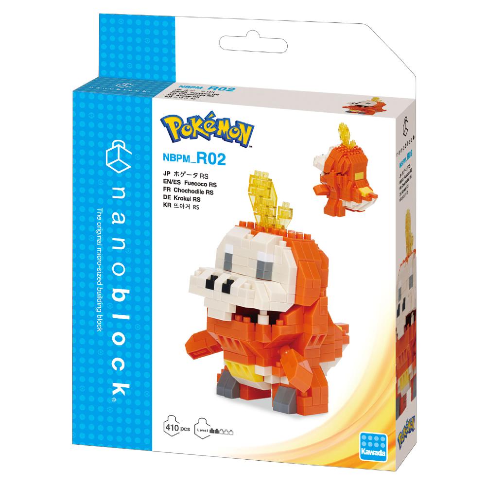 Trendform NANOBLOCK Pokémon Chochodile/Krokel