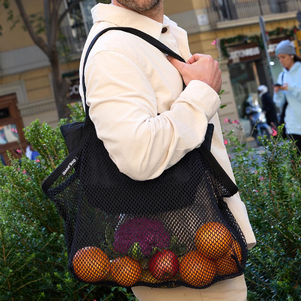 Trendform Netztasche GOOD'BAG Schwarz