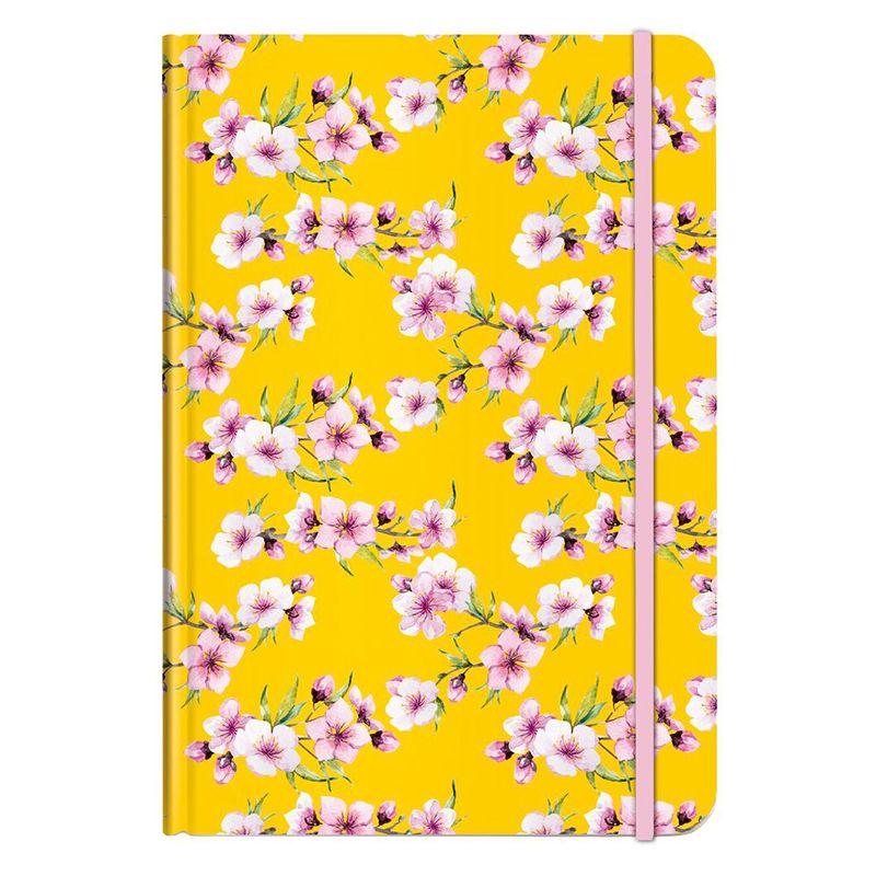 trendform Notizbuch A5 BLÜTEN gelb