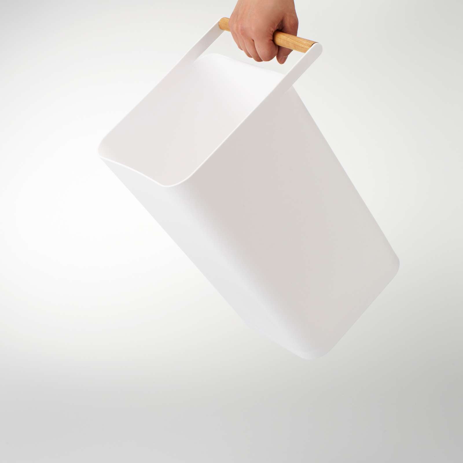 Trendform Papierkorb COMO Weiss