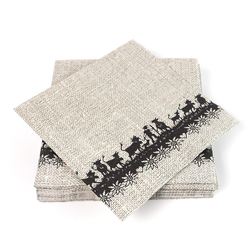 trendform Papierservietten SWISS LINEN 20er Set