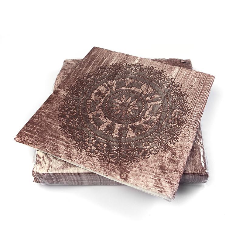 trendform Papierservietten SWISS WOOD 20er Set