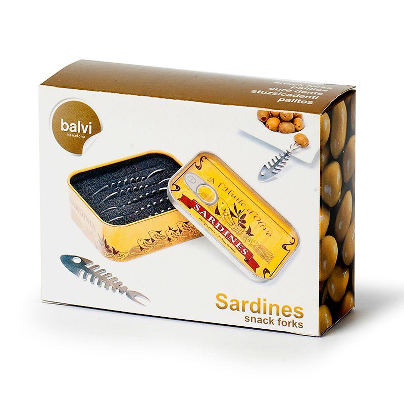Trendform Party Forks SARDINES 6er Assortiert