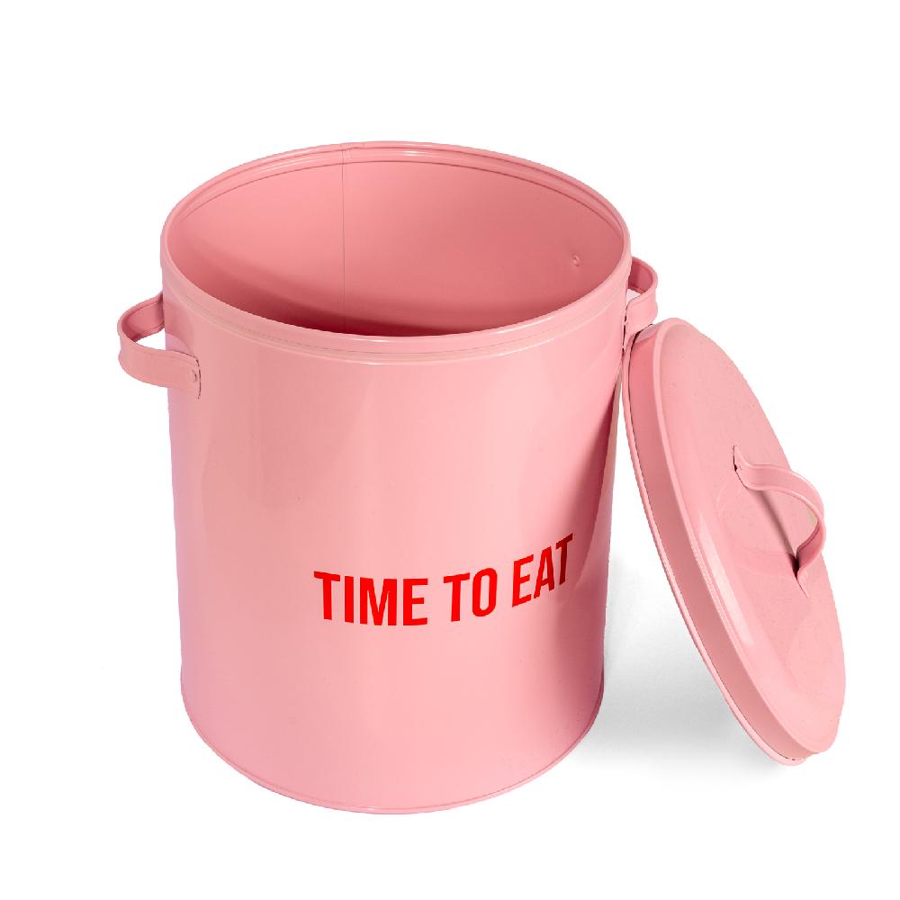 Trendform Petfood Vorratsdose Time To Eat Pink