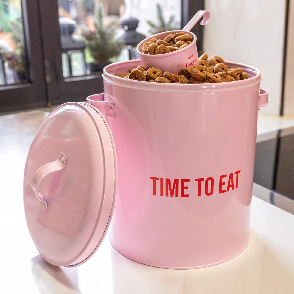 Trendform Petfood Vorratsdose Time To Eat Pink