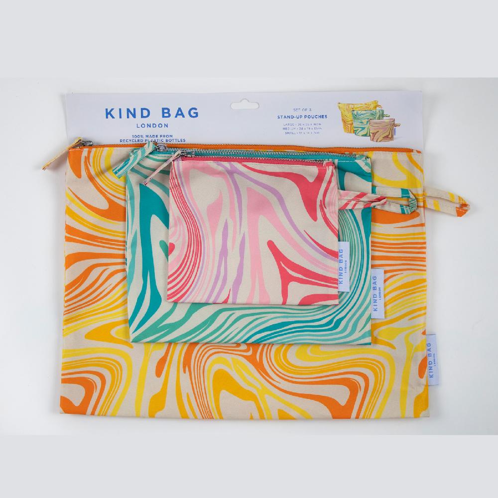 Trendform Pouches 3-Pack Marble