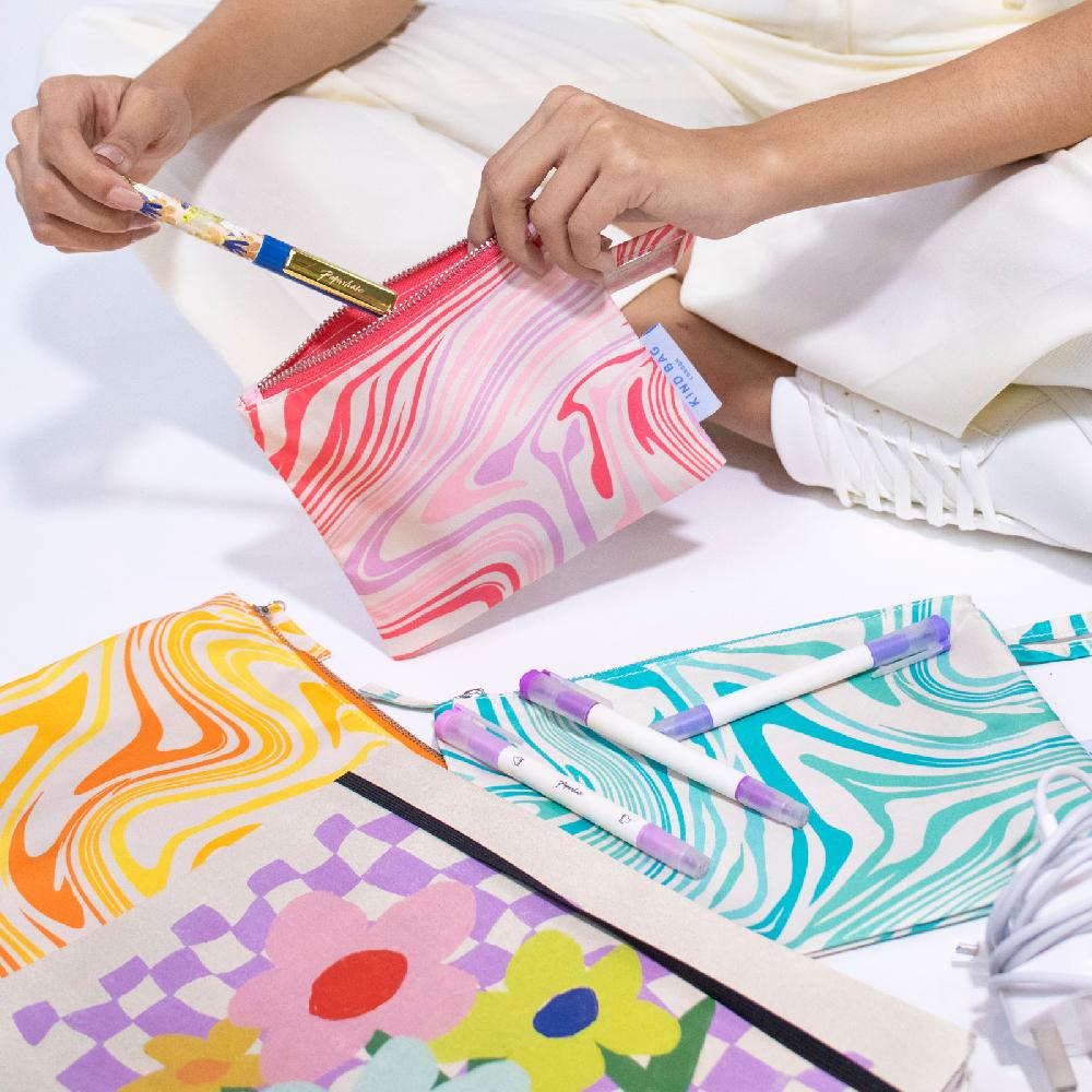 Trendform Pouches 3-Pack Marble