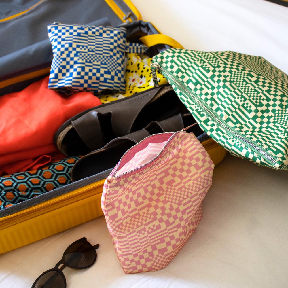 Trendform Pouches 3-Pack Trippy Checkerb