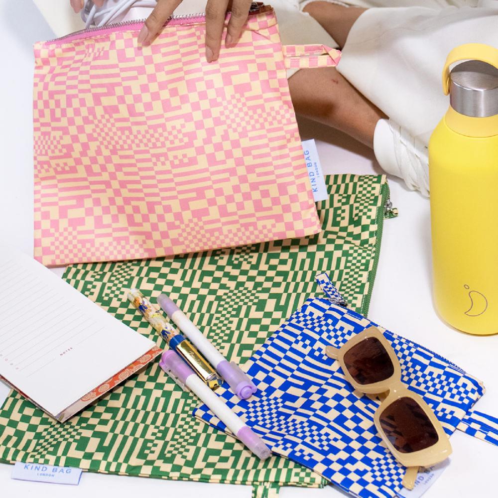 Trendform Pouches 3-Pack Trippy Checkerb