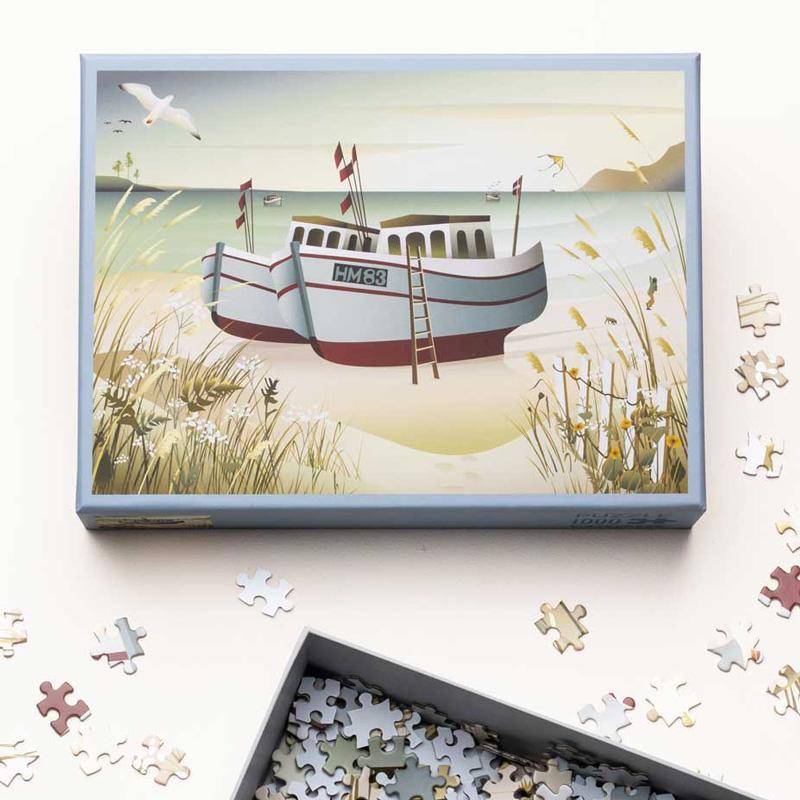 Trendform Puzzle 1000 Pcs FISHING BOATS