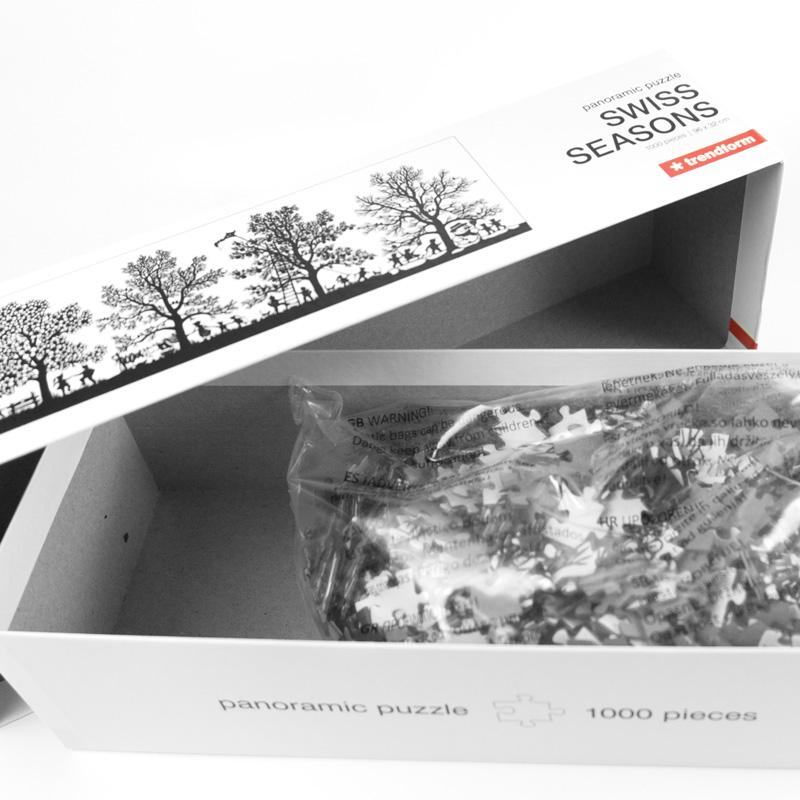 Trendform Puzzle 1000 Pcs SWISS SEASONS
