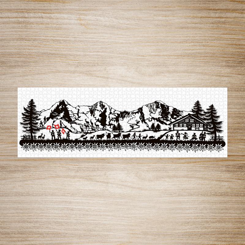 Trendform Puzzle 1000 Pcs SWISS TRADITION