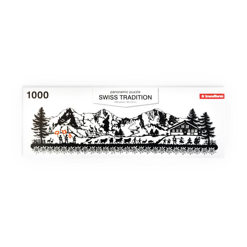 trendform Puzzle 1000 pcs SWISS TRADITION