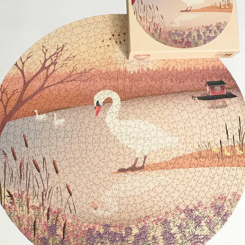 Trendform Puzzle 1000 Pcs THE SWAN