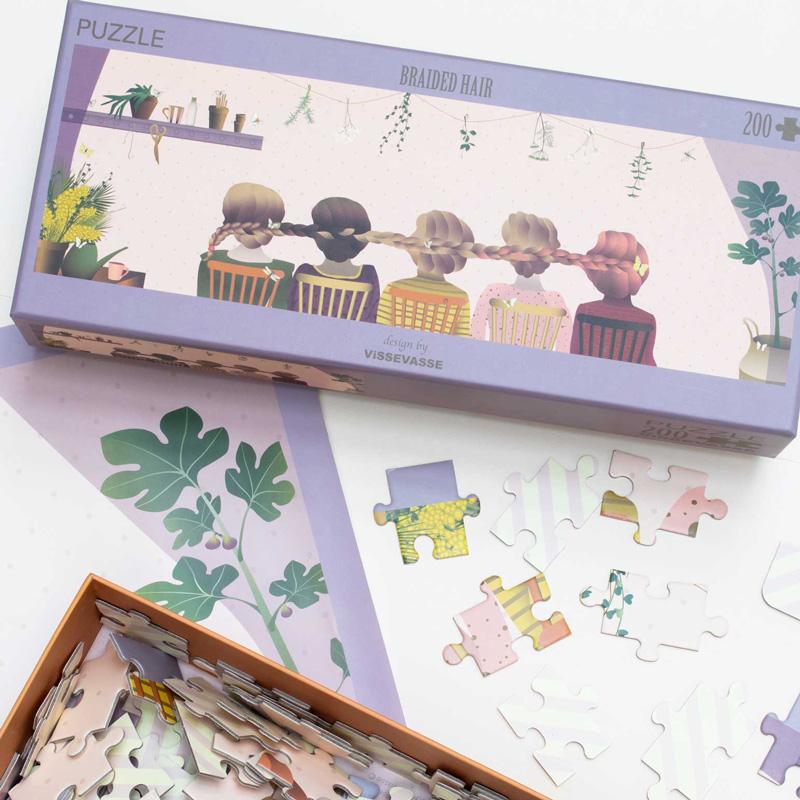 Trendform Puzzle 200 Pcs BRAIDED HAIR