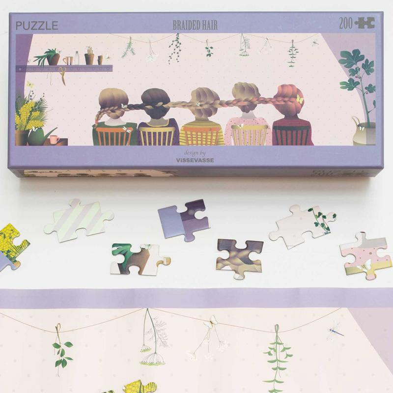 trendform Puzzle 200 pcs BRAIDED HAIR