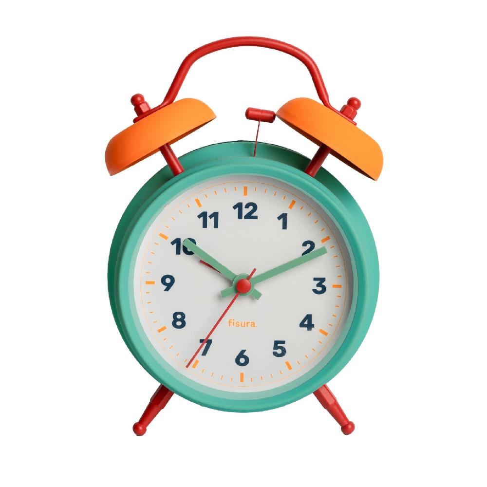 Trendform RETRO ALARM CLOCK Blue & Yellow