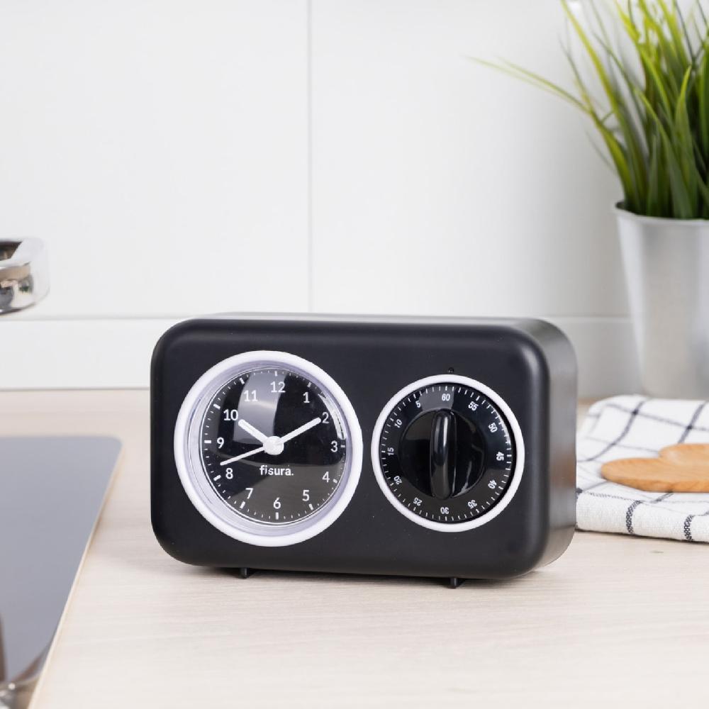 Trendform RETRO KITCHEN TIMER Black