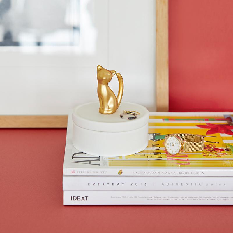 Trendform Ringhalter KITTEN Aus Porzellan