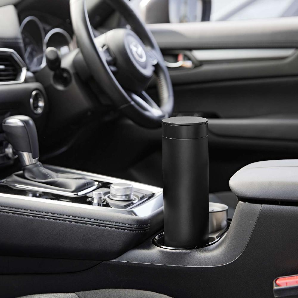 Trendform Runde Taschentuchbox TOWER Schwarz