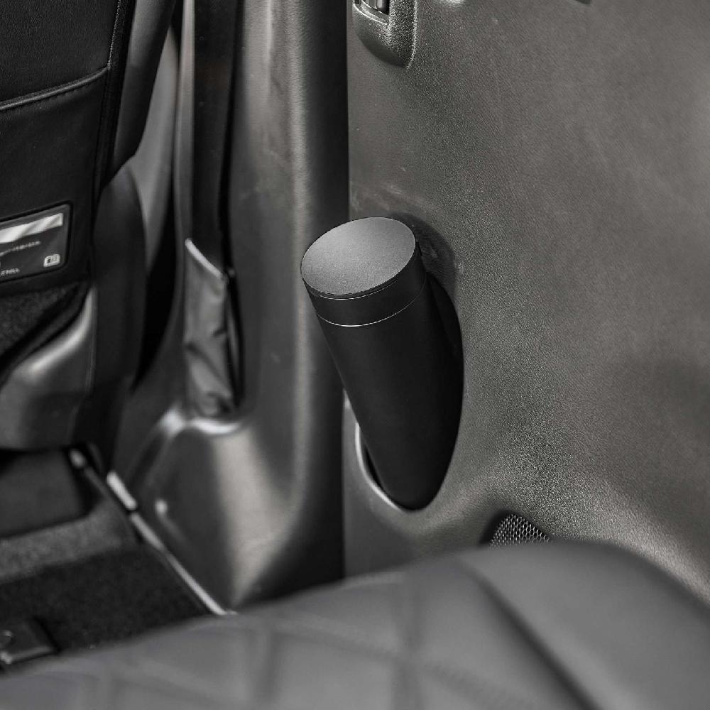 Trendform Runde Taschentuchbox TOWER Schwarz