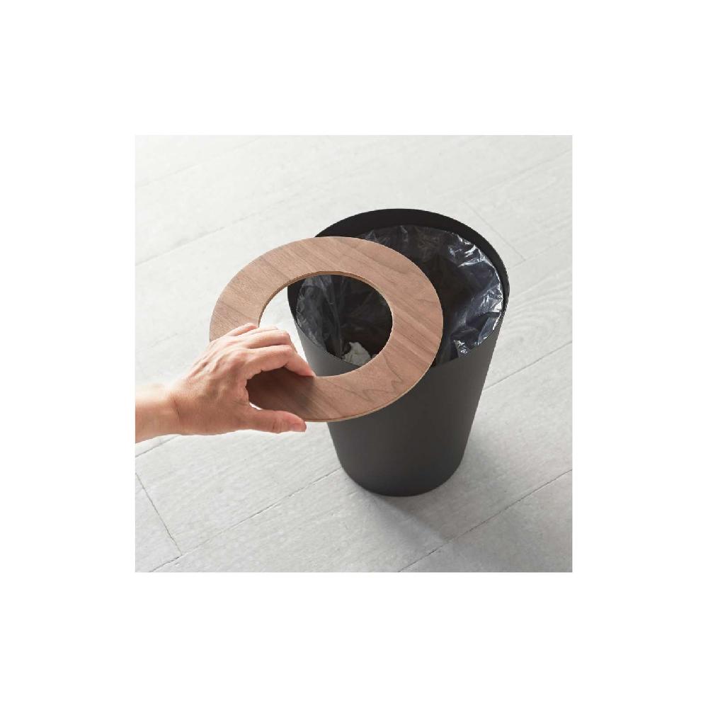 Trendform Runder Mülleimer RIN Schwarz