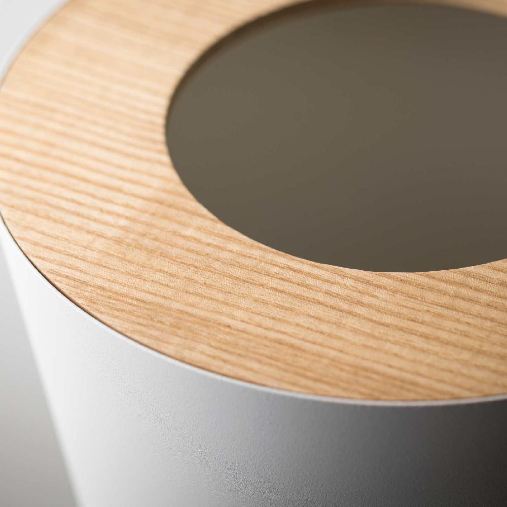 Trendform Runder Mülleimer RIN Weiss