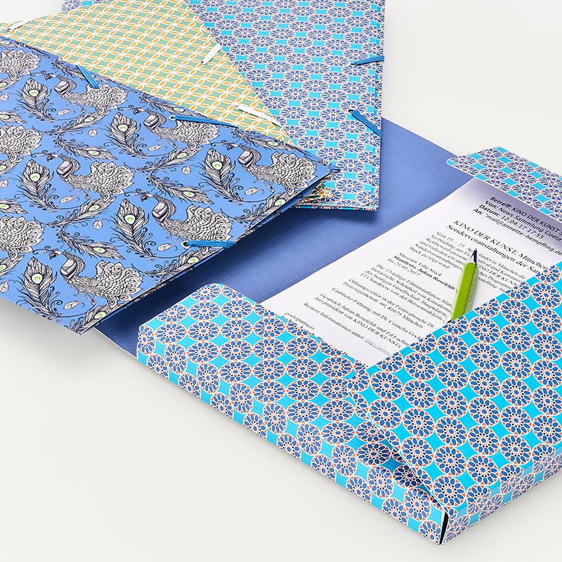 Trendform Sammelmappe Deluxe KACHEL Türkis