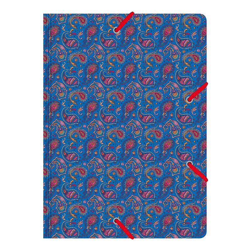 trendform Sammelmappe Deluxe PAISLEY blau